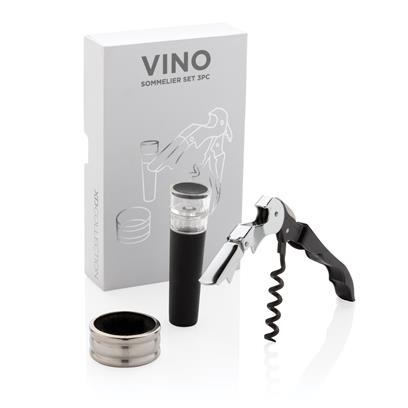 Vino Sommelier set 3pc personalizado